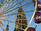 Scott Monument and Ferris Wheel